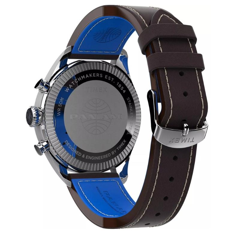Timex TWG030000 - Skórzany pasek w zegarkach Timex