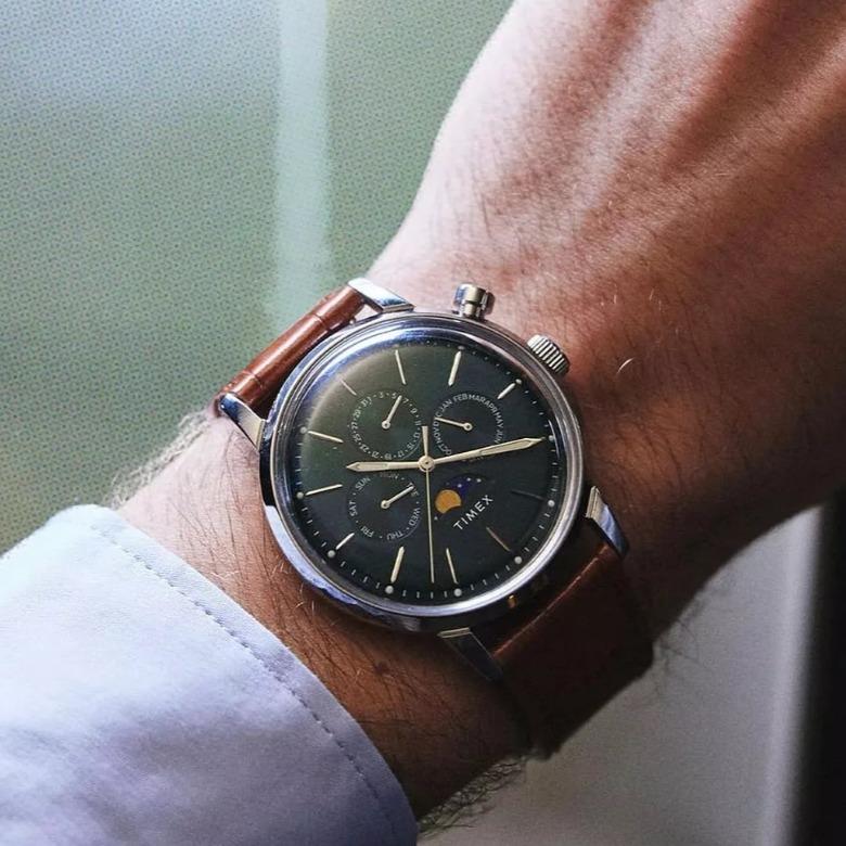 Timex TW2W51000 - Wskaźnik faz księżyca