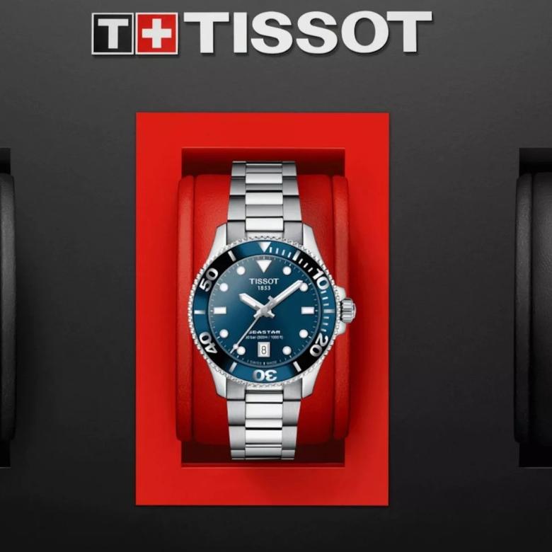 Tissot T120.210.11.041.00 (T1202101104100) - Seria Seastar