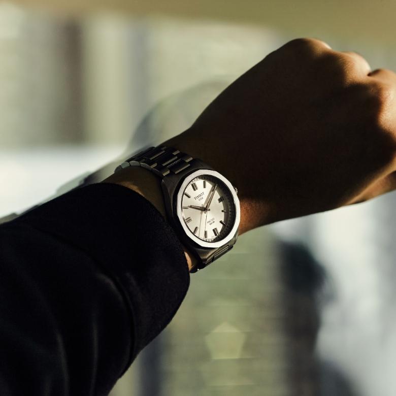Tissot T151.422.11.041.00 (T1514221104100) - Mechanizm Solarny Lightmaster (ETA F06.615)