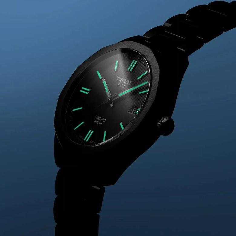 Tissot T120.410.33.091.00 (T1204103309100) - Dobra czytelność przy słabym oświetleniu