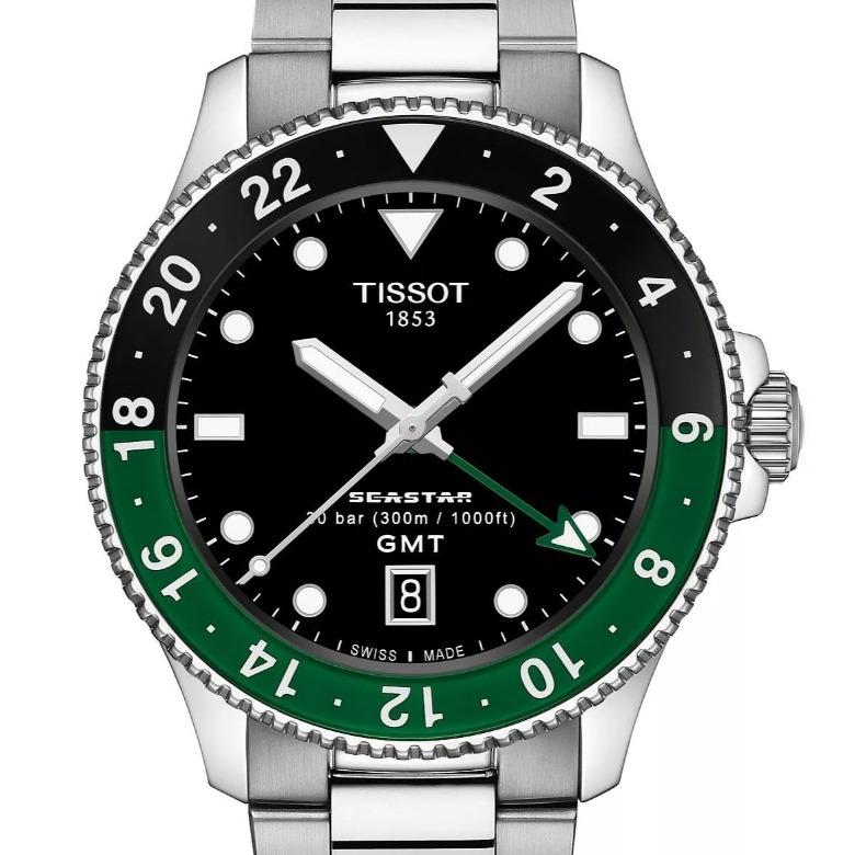 Tissot T120.852.11.051.00 (T1208521105100) - GMT – funkcjonalność na najwyższym poziomie