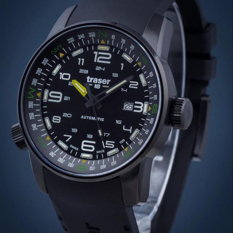 Traser TS-109741 - Szkło szafirowe