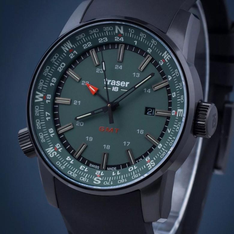 Traser TS-109744 - Szkło szafirowe