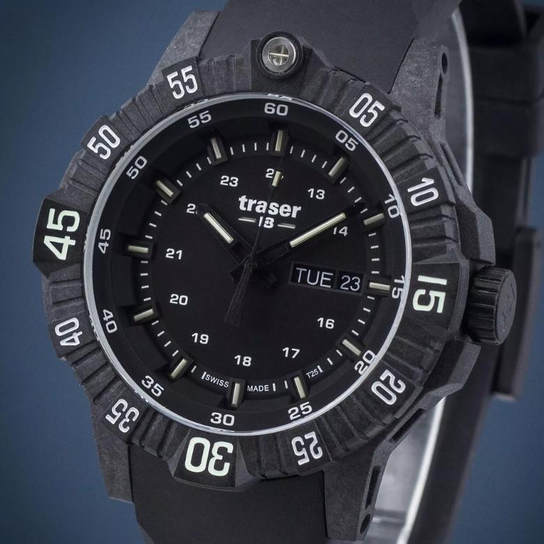 Traser TS-110723 - Szkło szafirowe