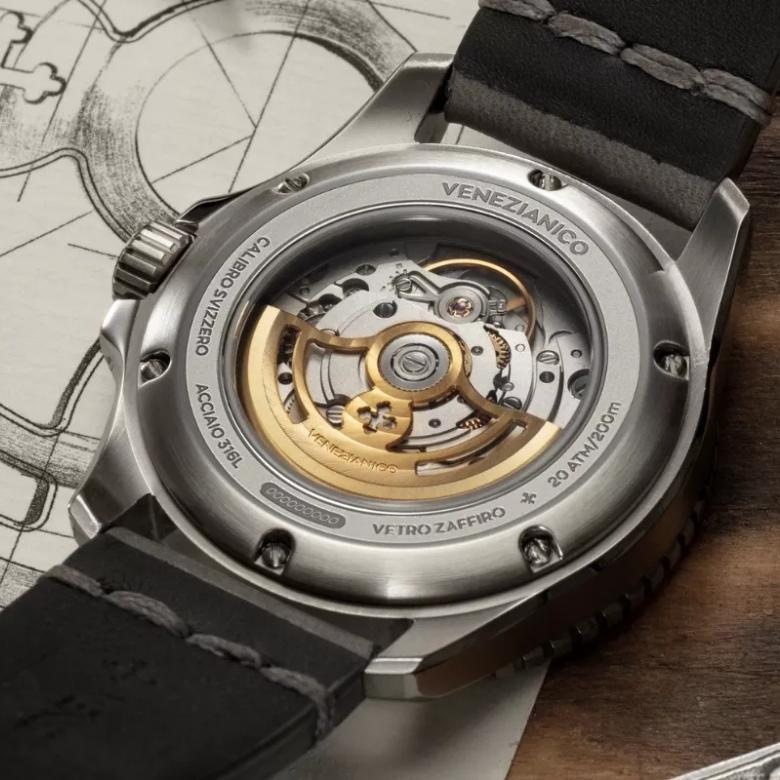 Venezianico 4521565 - Autorskie wykończenie mechanizmu Sellita SW200-1