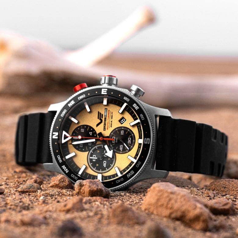 Vostok Europe 6S10-598A753 - Pierścień z kompasem do orientacji w terenie