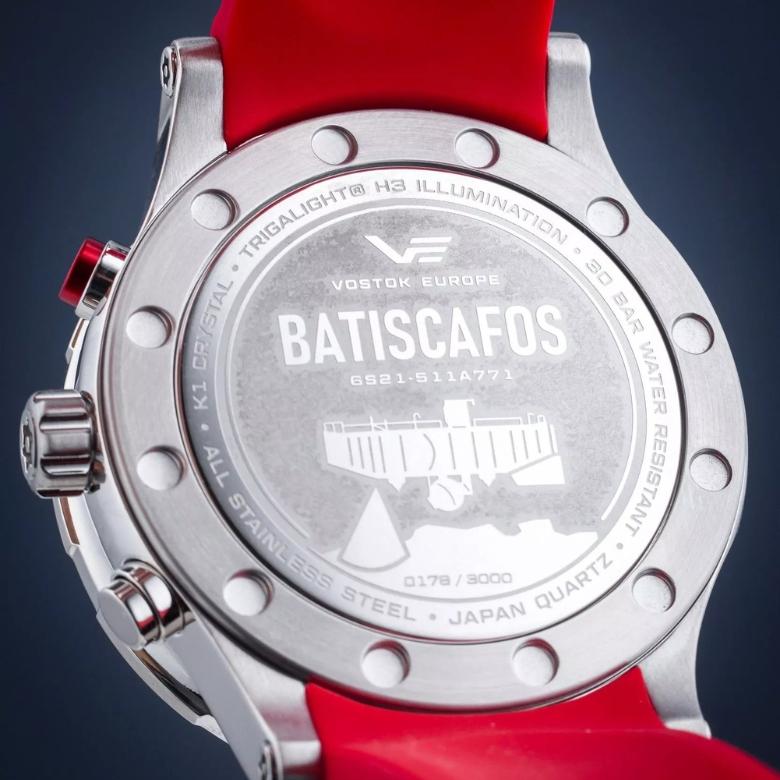 Vostok Europe 6S21-511A771 - Głębokie inspiracje, zaawansowane rozwiązania - VE Batiscafos