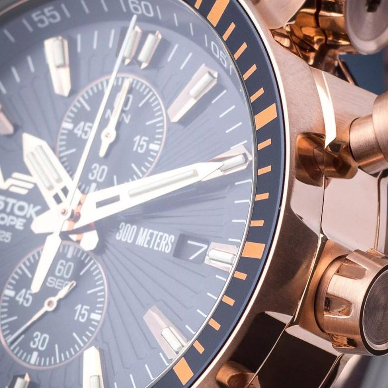 Vostok Europe VK61-575B590 - K1 - Specjalnie utwardzone szkło mineralne