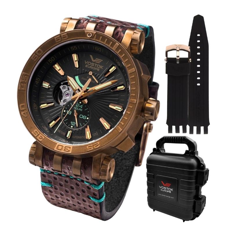 Vostok Europe YN84-575O540 - Zestaw z dodatkowym paskiem
