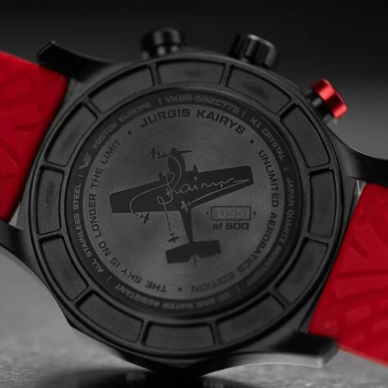 Vostok Europe VK68-592C775 - Grawerowany dekiel