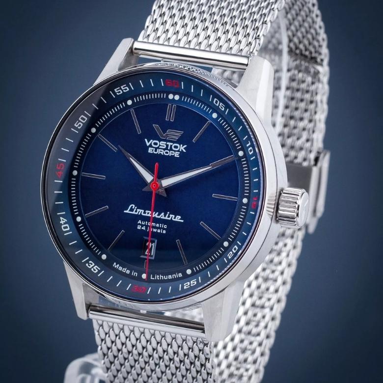 Vostok Europe NH35A-560A687B - Datownik dni miesiąca