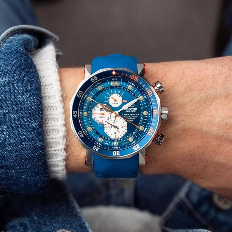 Vostok Europe YM86-620A636 - Kolekcja Lunokhod-2