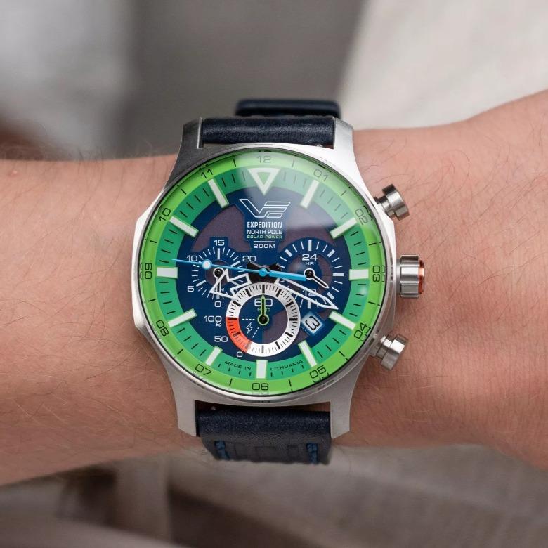 Vostok Europe VR42-595A733 - Utwardzane szkło K1
