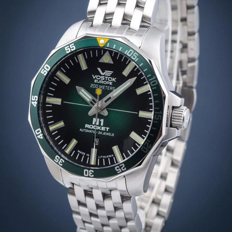 Vostok Europe NH35A-225A710B - K1 - Specjalnie utwardzone szkło mineralne