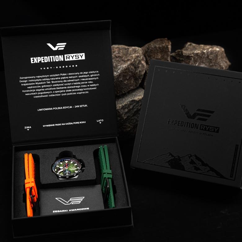 Vostok Europe VK67-592D499 - Zestaw z dodatkowymi paskami