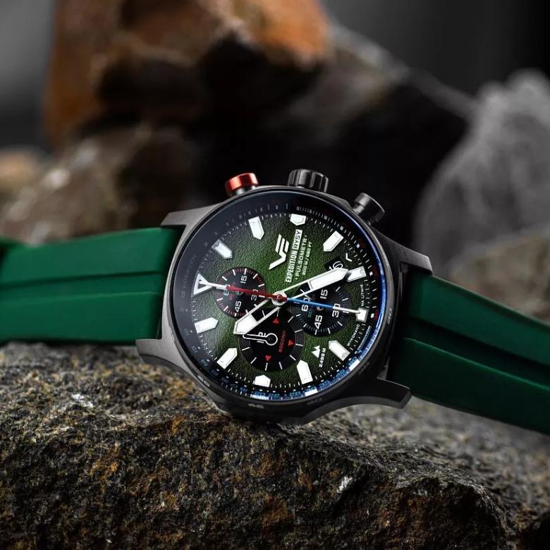 Vostok Europe VK67-592D499 - Skale do pomiaru pulsu i oddechu
