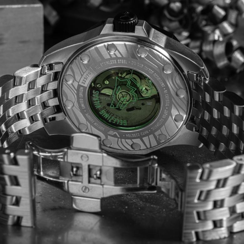 Vostok Europe NH72-225E764B - Otwarta perspektywa na mechanizm