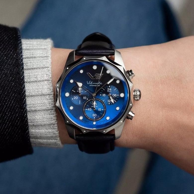 Vostok Europe JS20-125A750 - Trudne do zarysowania szkło szafirowe