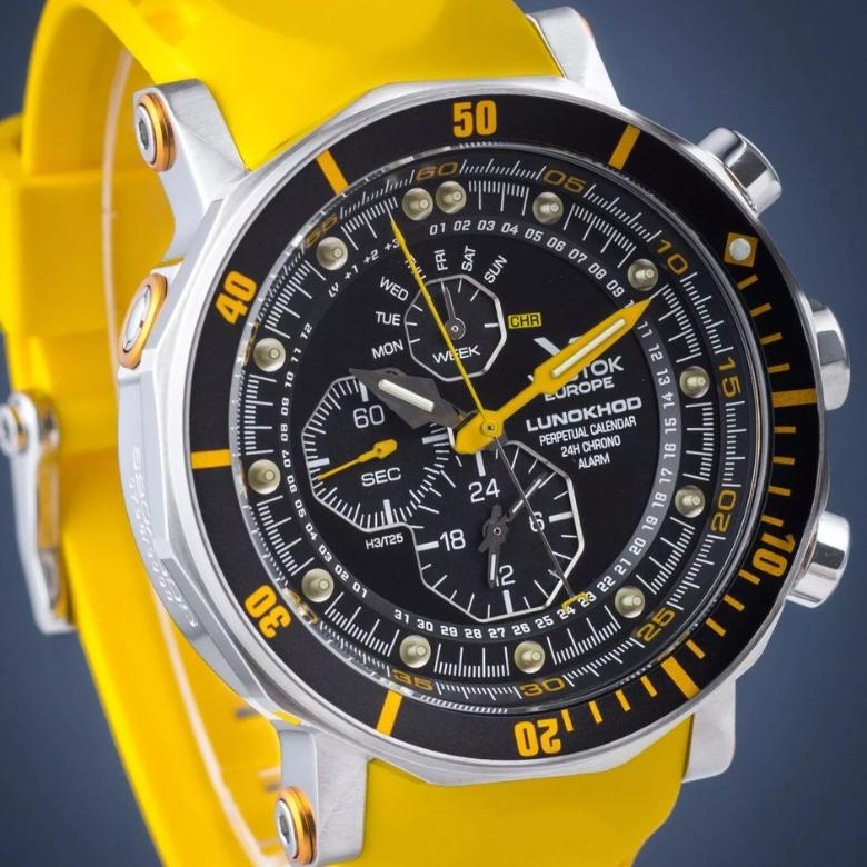 Vostok Europe YM86-620A505 - K1 - Specjalnie utwardzone szkło mineralne