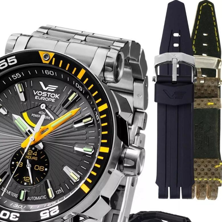 Vostok Europe YN84-575A539-31995 - Zestaw z dodatkowymi paskami i śrubokrętem
