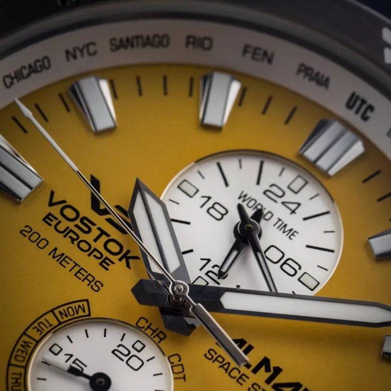 Vostok Europe YM8J-320D657-38093 - Czas światowy