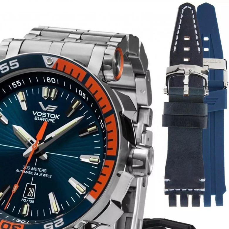 Vostok Europe NH35A-575A279-31995 - Zestaw z dodatkowymi paskami i śrubokrętem