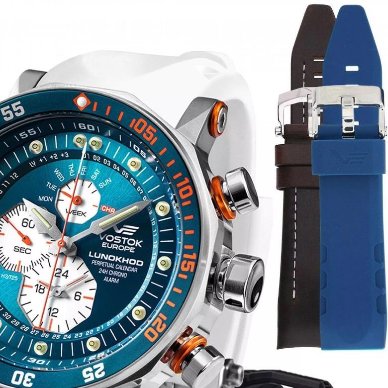 Vostok Europe YM86-620A636-42403 - Zestaw z dodatkowymi paskami i śrubokrętem