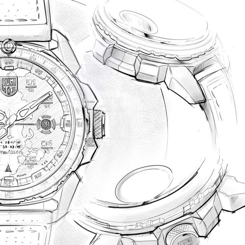 Zegarek Luminox XA.9601 - Pasek 