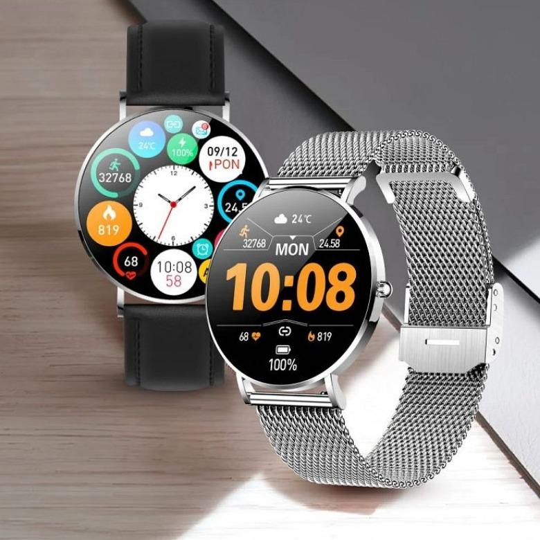 Smartwatch Manta Alexa Srebrny SET SWU501SL