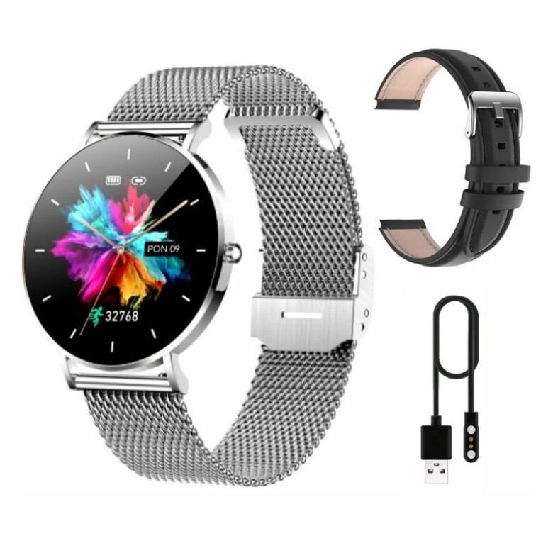 Smartwatch Manta Alexa Srebrny SET SWU501SL