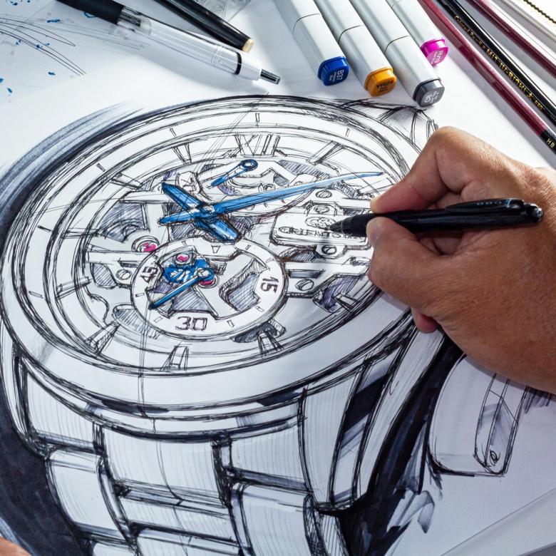 Orient Star Contemporary Full Skeleton RE-AZ0101N