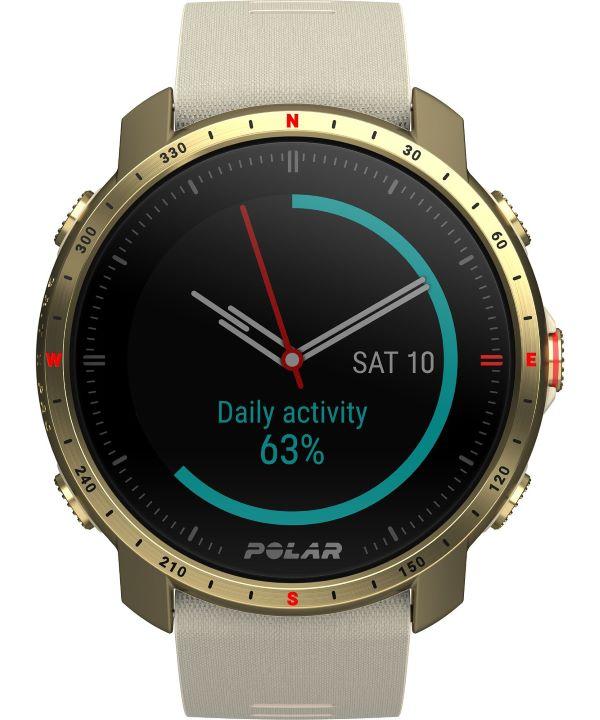 Smartwatch Polar Grit X Pro Szampańsko-Złoty S/L