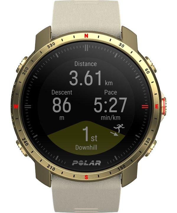 Smartwatch Polar Grit X Pro Szampańsko-Złoty S/L