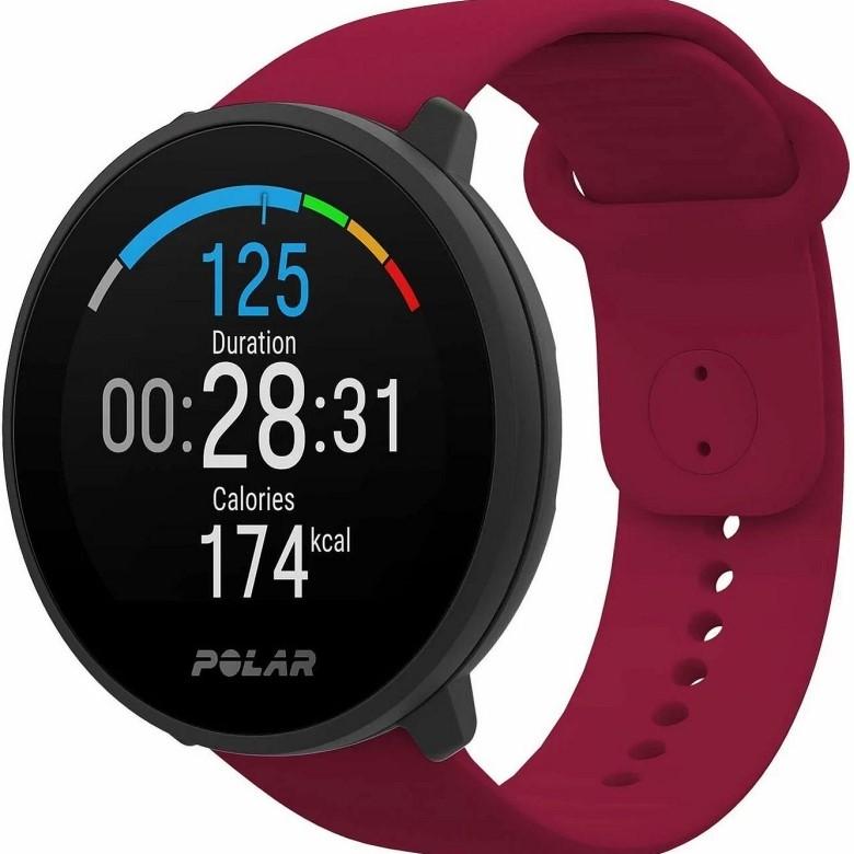 Zegarek Polar Unite czerwony