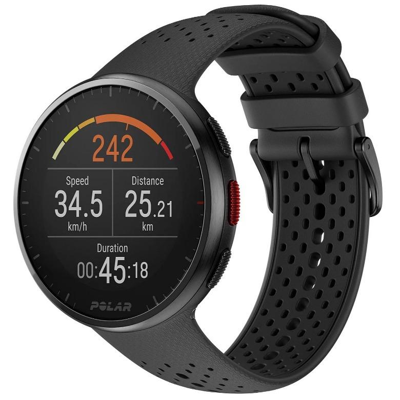 Zegarek sportowy Polar Pacer Pro Carbon Grey SET
