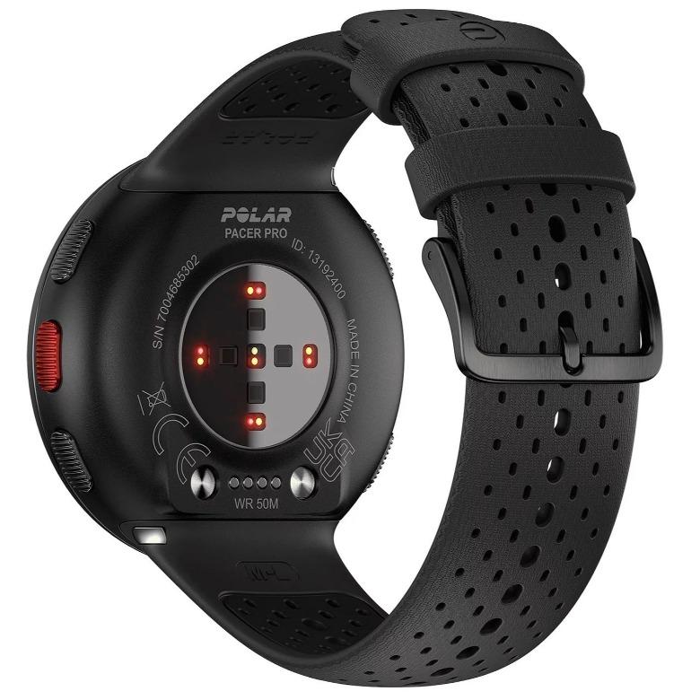 Zegarek sportowy Polar Pacer Pro Carbon Grey SET