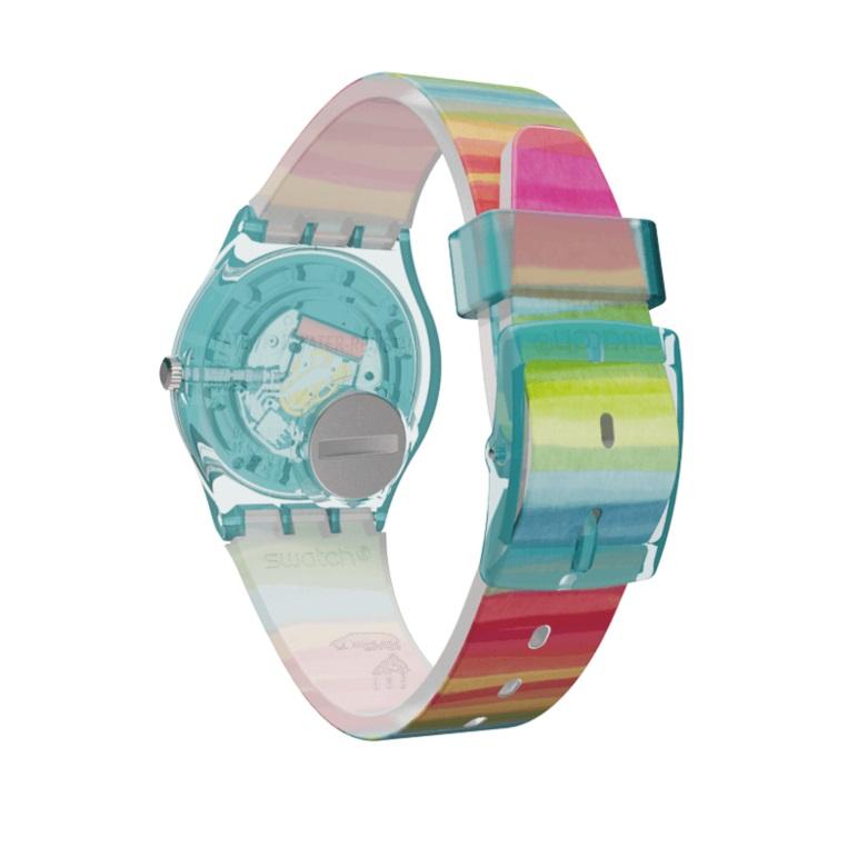 Zegarek Swatch GS124 - Transparentny dekiel