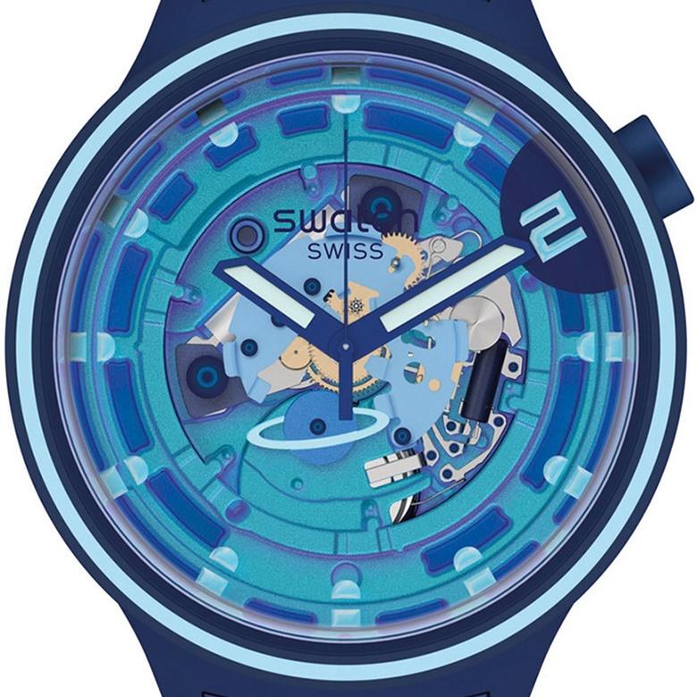 Zegarek Swatch SB01N101 - Tarcza Skeleton