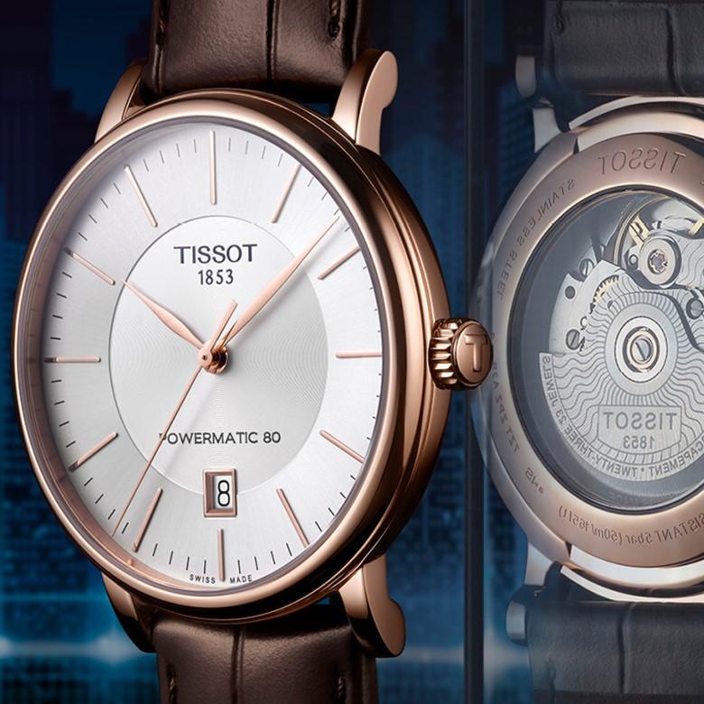 Zegarek Tissot T122.210.22.033.00 - Seria Carson Premium