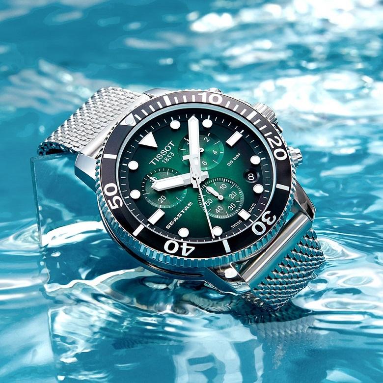 Zegarek Tissot T120.407.11.091.01 - Seria Seastar