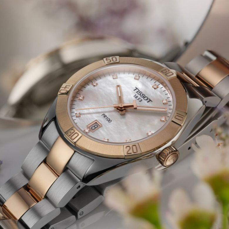 Zegarek Tissot T101.910.22.116.00 - Diamenty