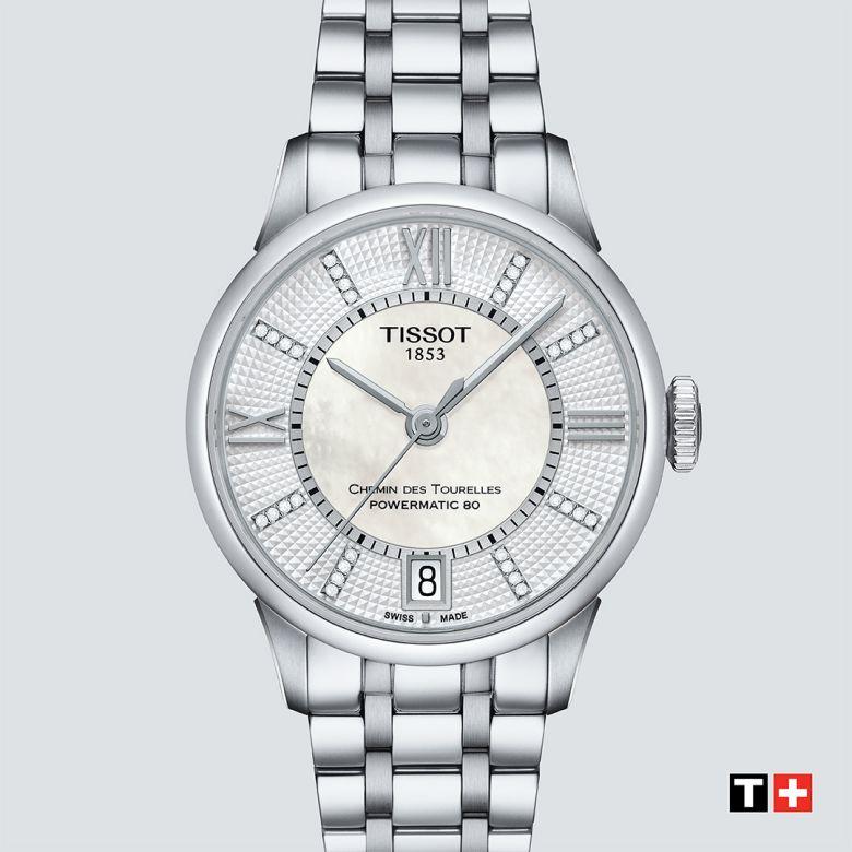 Zegarek Tissot T099.207.11.118.00 - Seria Chemin Des Tourelles