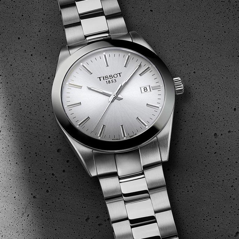 Zegarek Tissot T127.410.11.031.00 - Szkło szafirowe
