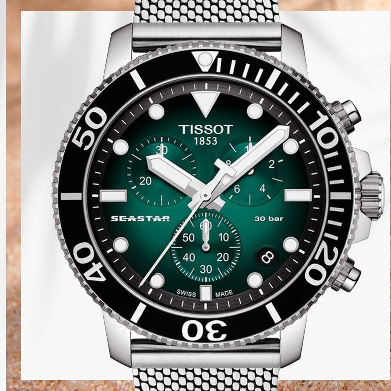 Zegarek Tissot T120.417.11.091.00 - Seria Seastar