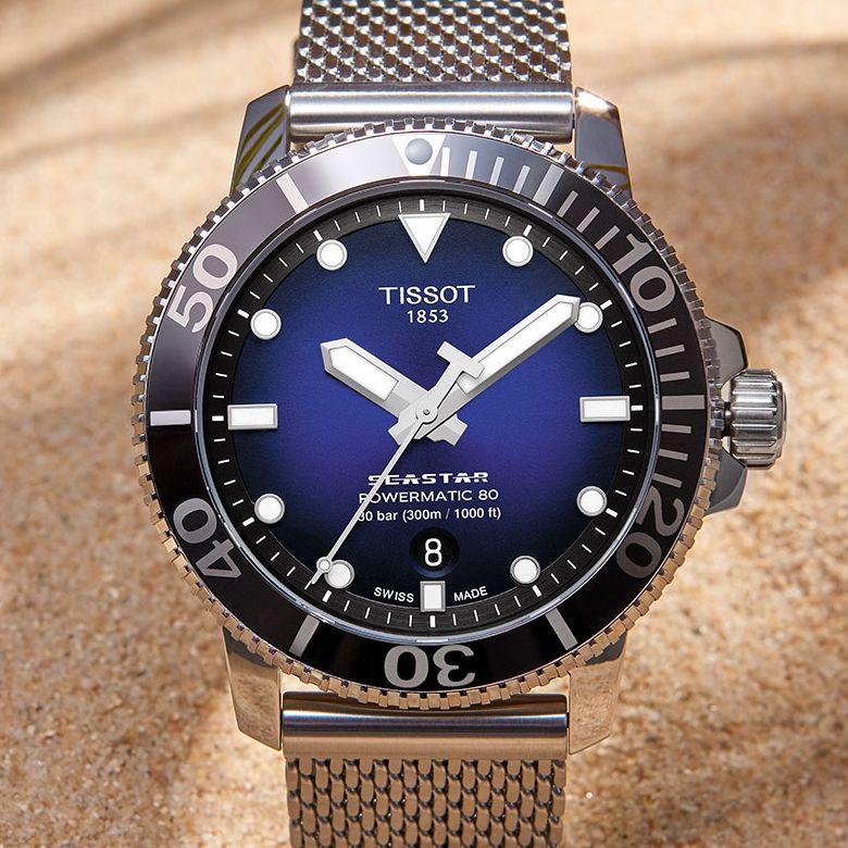 Zegarek Tissot T120.407.11.041.02 - Seria Seastar