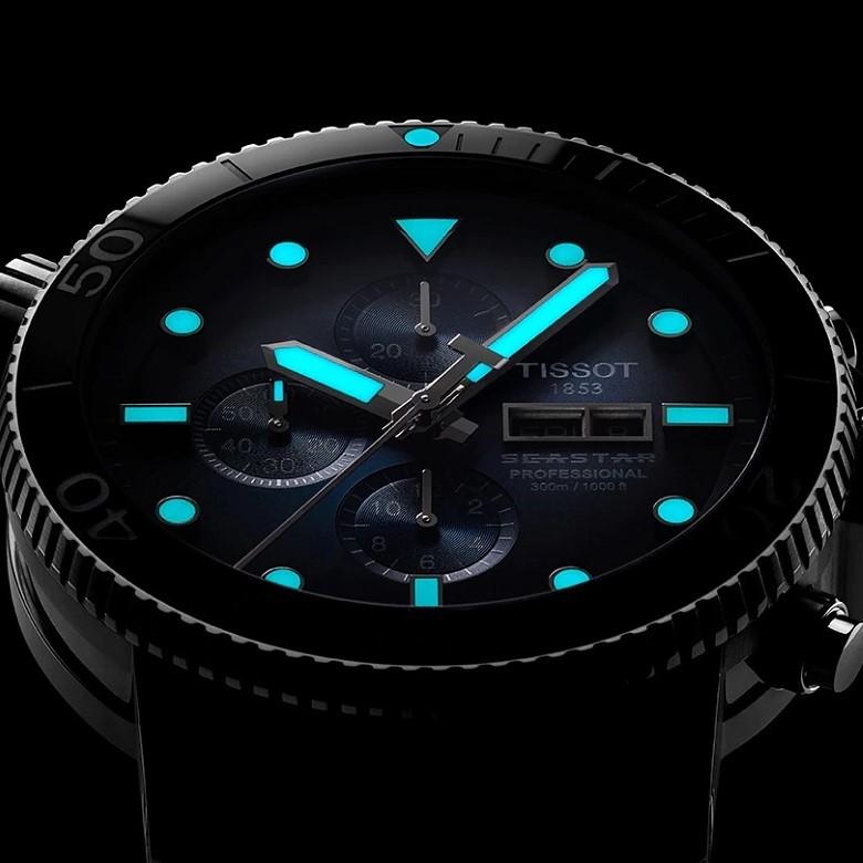 Zegarek Tissot T121.420.47.051.02 - Super-Luminova