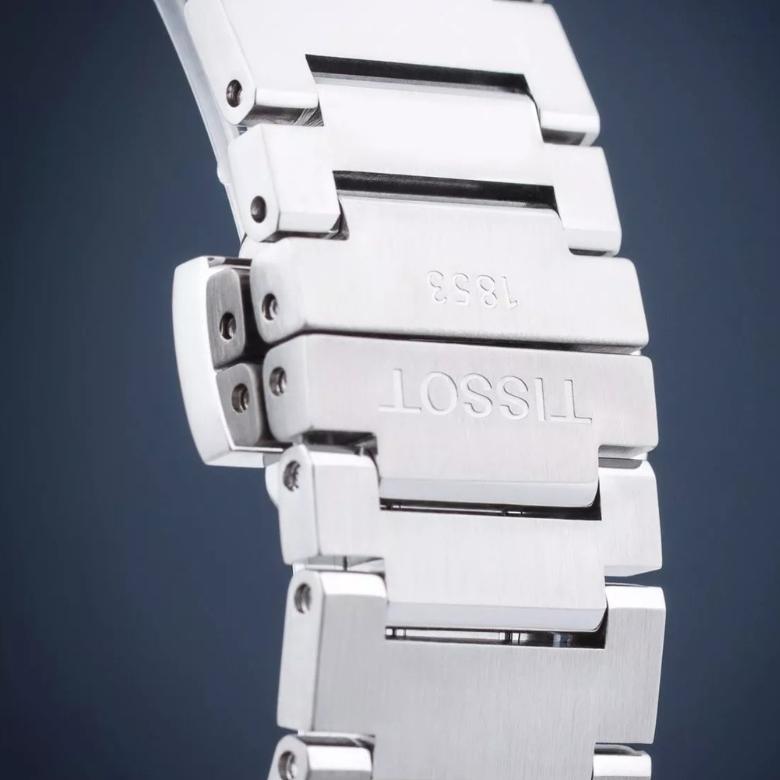 Zegarek Tissot T137.410.11.041.00 (T1374101104100) - Zapięcie motylkowe