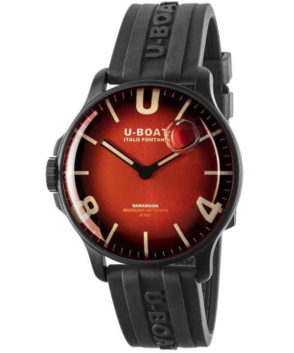 Zegarek męski U-BOAT Darkmoon Cardinal Red IPB 8697
