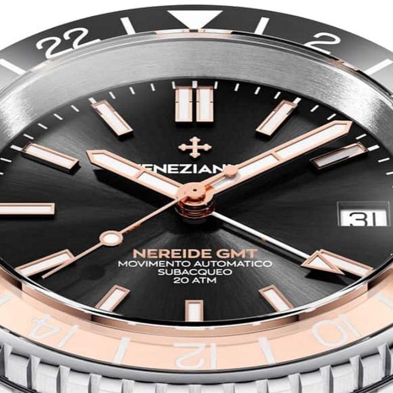 Venezianico Nereide GMT tarcza